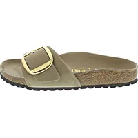 Birkenstock Madrid Big Buckle in Beige, 38