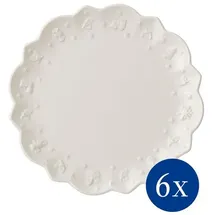 Villeroy & Boch Frühstücksteller 6er Set weiß