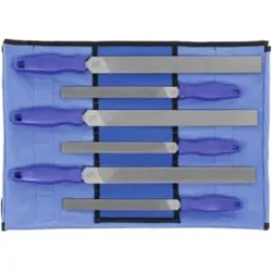 DICK Flachfeilen-Satz 6-teilig in Rolltasche