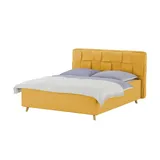 Kollektion Kraft meinBett Polsterbettgestell Veifa ¦ gelb ¦ Maße (cm): B: 226 H: 103