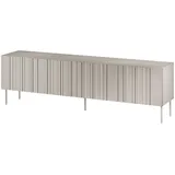 Mirjan24 Intori TV-Lowboard 201x60x40 cm Beige MDF/Spanplatte
