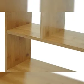 Mendler HWC-M22 Hängeregal 50 x 50 x 15 cm Braun