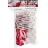 Out of the Blue Beer Pong mit 15 Bällen, Trinkspiel