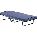 Dmora Klappbett Rosalba, Kinderbett mit 15 Lattenrost, Platzsparendes Einzelbett, 100% Made in Italy, 80x200h40 cm, inklusive memory Matratze