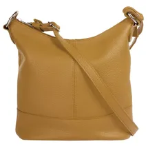 Cluty Umhängetasche Leder Gelb
