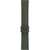 Certina Leder Textil auf Leder Ds 1 Stoffband Gruen 21/20mm, Ohne Schnalle C610021538 - genarbt,grün