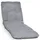 Beautissu Auflage 190 x 60 x 8 cm grau 1 St.