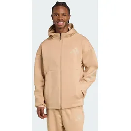 adidas New Z.N.E. Zip-Hoodie - warm sandstone/clay brown L