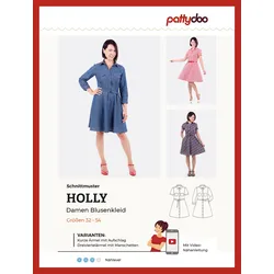 Pattydoo Papierschnittmuster Blusenkleid Holly