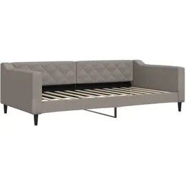 vidaXL Tagesbett 100 x 200 cm Taupe