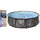 BESTWAY Steel Pro Max Frame Pool Set 366 x 100 cm holzoptik inkl. Filterpumpe