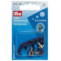 Prym Lochwerkzeuge für Lochgröße: 3, 4 und 8 mm Ø