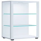 VCM Standvitrine Glasol 52 x 35 x 60 cm Weiß