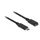 DeLock USB-Kabel USB 3.2 Gen1 USB-C® Stecker, USB-C® Buchse 2.00m Schwarz 85542
