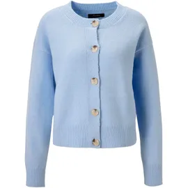 Aniston CASUAL Strickjacke hellblau-meliert 38