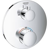 Grohe Grohtherm Thermostat-Wannenbatterie mit integrierter 2-Wege-Umstellung chrom