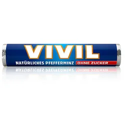 VIVIL® Pfefferminz ohne Zucker Bonbons 28,0 g