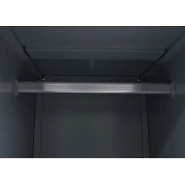 Mendler Schließfachschrank Stahl 90x38x45 cm grau