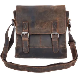 The Skandinavian Brand Leder Umhängetasche Hunter tan