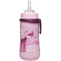 Nip Strohhalmbecher Giraffe Rosa 0,33 l
