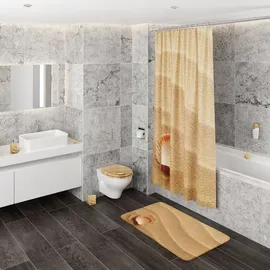 Sanilo WC Sitz mit Absenkautomatik Clam, Hochwertiger und Stabiler Toilettendeckel aus Holz