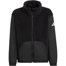 adidas Sherpa Jacket Unisex Bomberjacken schwarz Größe 176