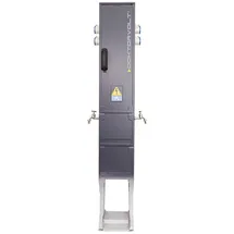 Doktorvolt Campingverteiler mit Wasseranschluss 4x230V CEE Campingsäule Stromverteiler Doktorvolt FI/LS DV-4612