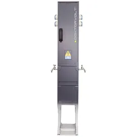 Doktorvolt Campingverteiler mit Wasseranschluss 4x230V CEE Campingsäule Stromverteiler Doktorvolt FI/LS DV-4612