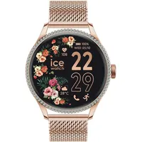 Damen Smartwatch 1,2 Zoll AMOLED Edelstahlarmband GPS Fitnessuhr IP68 Bluetooth iOS Android kompatibel Aktivitätstracker Elegant Modern - Rosa