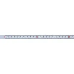 MAßBAND HORIZONTAL SELBSTKLEBEND, FORM:A NULLPUNKT LINKS, SKALIERUNG BEIDSEITIG 3000X10, H=0,5, T=1 MM,