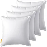 Gentle North Dekokissen 45 x 45 cm Weiß