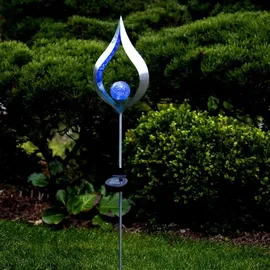 Star Trading LED Solar Garten Deko Beleuchtung Gartenstecker Solarlampe Kugel Außen