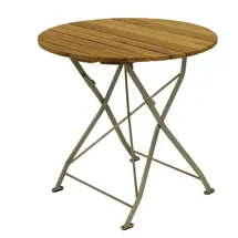 DEGAMO Bad Tölz Klapptisch Ø 77 x 72 cm natur