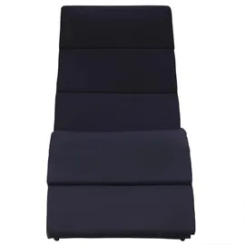 furnicato Sonnenliege 162 x 64 x 86 cm Grau