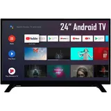 Toshiba 24WA2063DA 24 Zoll Fernseher (HD ready, HDR10, Android TV, Bluetooth, Netflix, Triple-Tuner)