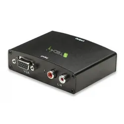 Techly VGA/Audio to HDMI Converter - Videokonverter