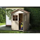 Weka Garten- und Terrassenschrank 357 1,63 x 0,87 x 2,16 m natur