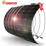 5x 100w Solarpanel 12v Flexibles Monokristallines Solarmodul Für Haus/wohnwagen/van/boot/batterie/garten