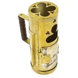 Battle-Merchant Laterne aus Messing mit Horntür