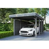 SKANHOLZ Carport Friesland Set 1 Schiefergrau 314 x 555 cm