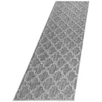 KADIMA DESIGN Teppich, Grau, 80x250 cm, – Böden, Teppiche, Outdoorteppiche