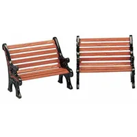 Lemax Parkbank 2er-Set Weihnachtskollektion