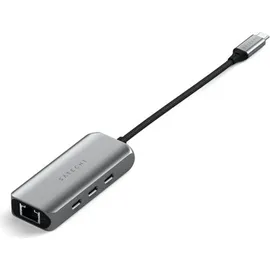 Satechi USB-C Hub With 2.5 Gigabit Ethernet - Grau