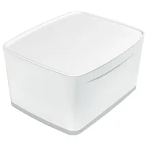 Leitz MyBox Aufbewahrungsbox 38,5 x 31,8 x 19,8 cm 1-tlg. weiß/grau