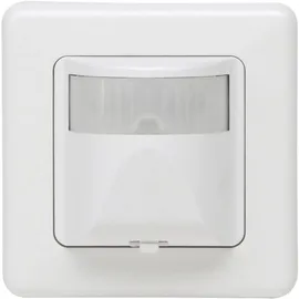 Kopp INFRAcontrol R 180° (EUROPA), Infrarot-Bewegungsschalter, 3-Draht, für ohmsche/induktive Last 1.000W, inkl. Abdeckrahmen,