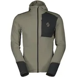 Scott Hoody Sweatshirt mit Markenlogo Grün/Schwarz XXL