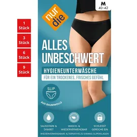 NUR DIE Slip schwarz 48-50 1 St.