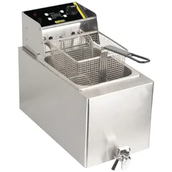 Gastronoble Buffalo Fritteuse mit Timer 8L - 2,9kW