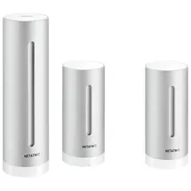 Netatmo Smarte Wetterstation + Innenmodule Bundle NBU-NWS-NIM-EU WLAN-Wetterstation Vorhersage für