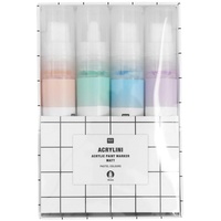 Rico Design Acrylini Marker XL Set Pastel Colours 4